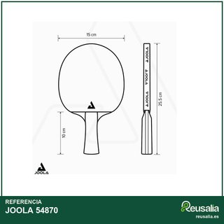 JOOLA set tenis mesa 6 piezas
