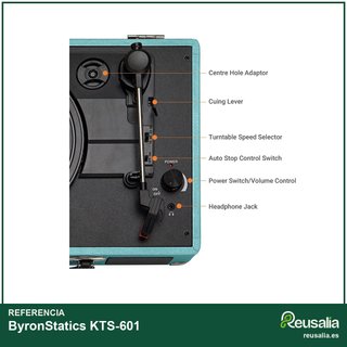 - ByronStatics tocadiscos vinilo vintage