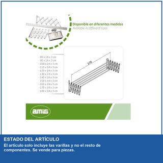 - Amig tendedero extensible aluminio [KHKM]