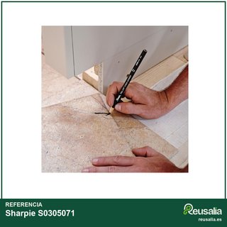 Sharpie caja 12 marcadores negros punta fina