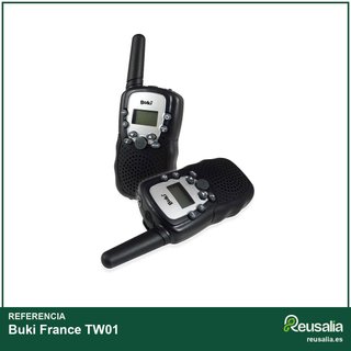 Buki France TW01 walkie talkie 8 canales