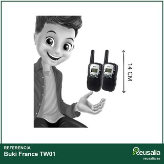 Buki France TW01 walkie talkie 8 canales