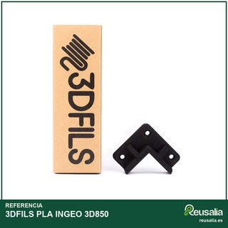 3DFILS filamento PLA negro impresión 3D