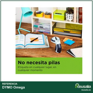 DYMO Omega rotuladora manual con cintas