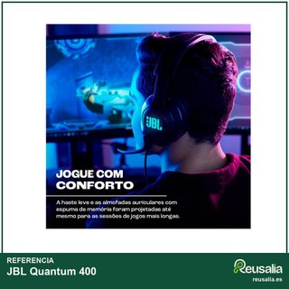 JBL Quantum 400 auriculares gamers sonido