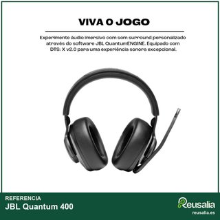JBL Quantum 400 auriculares gamers sonido