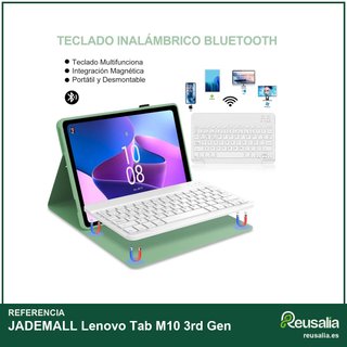 JADEMALL funda teclado Lenovo Tab M10