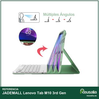JADEMALL funda teclado Lenovo Tab M10