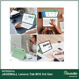 JADEMALL funda teclado Lenovo Tab M10