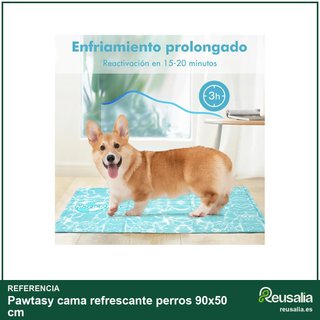 Pawtasy cama refrescante perros 90x50 cm