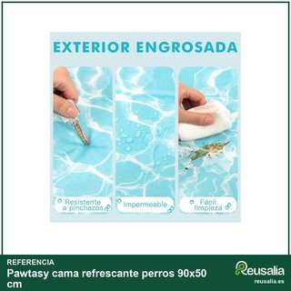 Pawtasy cama refrescante perros 90x50 cm