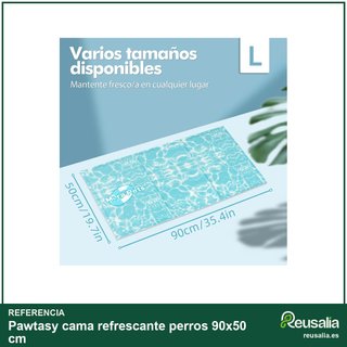 Pawtasy cama refrescante perros 90x50 cm