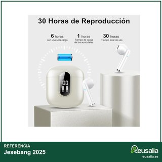 Jesebang 2025 Auriculares inalámbricos bluetooth