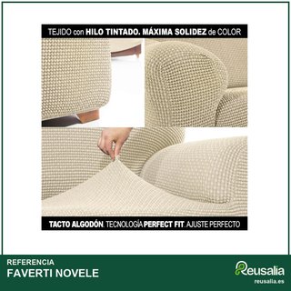 FAVERTI NOVELE Funda sofá ajustable super elástica