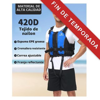 Owntop chaleco flotación espuma bolsillo