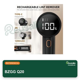 Quitapelusas eléctrico recargable portátil