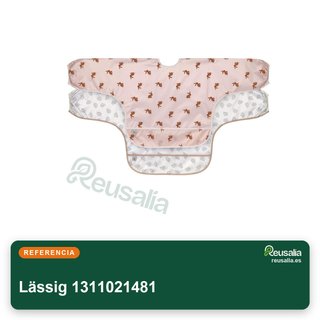 Lässig babero bebé manga larga set
