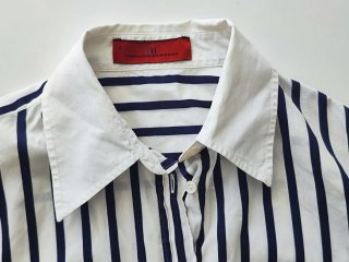 Camisa Carolina Herrera Rayas Azul y Blanco