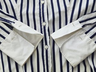 Camisa Carolina Herrera Rayas Azul y Blanco
