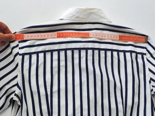 Camisa Carolina Herrera Rayas Azul y Blanco