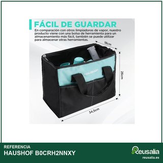 HAUSHOF vaporeta 450ml 1200W 3 bar