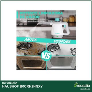 HAUSHOF vaporeta 450ml 1200W 3 bar
