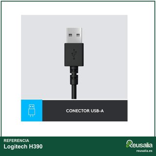 Logitech H390 auriculares USB sonido micrófono