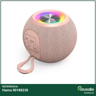 Hama altavoz bluetooth inalámbrico 10h música