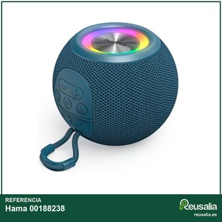 Hama altavoz bluetooth inalámbrico 10h música