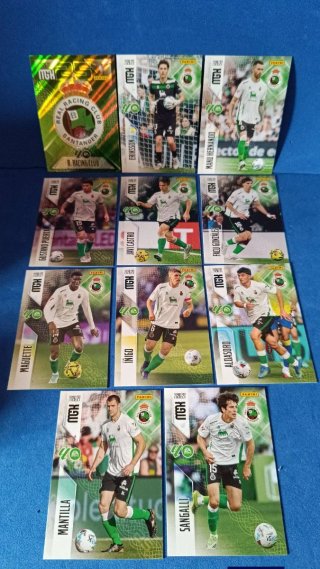 Lote Tarjetas MGK 26/27 Racing Santander