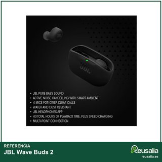 JBL Wave Buds 2 auriculares inalámbricos