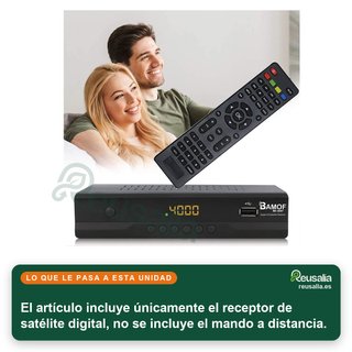 - hd-line Bamof BE-2607 sintonizador TDT digital
