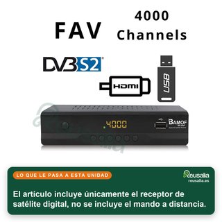 - hd-line Bamof BE-2607 sintonizador TDT digital
