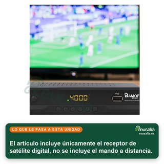 - hd-line Bamof BE-2607 sintonizador TDT digital
