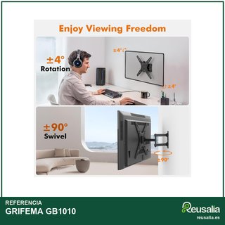 GRIFEMA GB1010 soporte TV pared giratorio