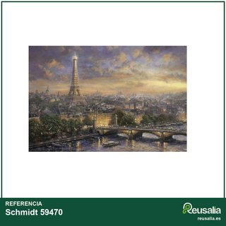 Schmidt 59470 puzzle 1000 piezas ciudad París
