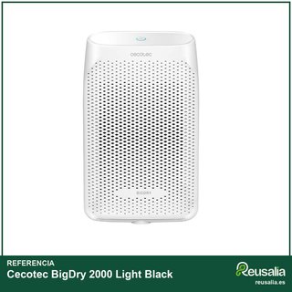 Cecotec BigDry 2000 Light Black deshumidificador