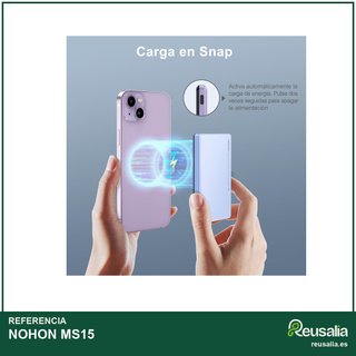 NOHON Powerbank magnético carga rápida