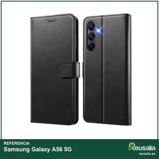 Funda cuero cartera Samsung Galaxy A56 5G