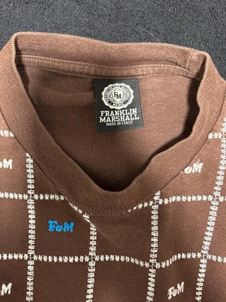 Sudadera Franklin Marshall Marrón Estampada