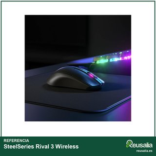SteelSeries Rival 3 Wireless ratón gaming batería