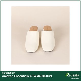 Amazon Essentials zapato mujer mule punta cuadrada