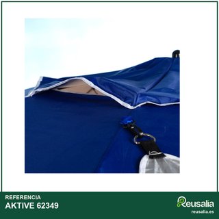 AKTIVE 62349 sombrilla playa grande azul 240cm