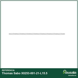 Thomas Sabo pulsera plata ley X0253-001-21