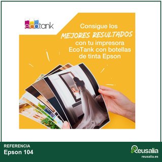 Epson 104 Botellas tinta Epson EcoTank alta