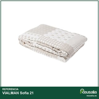 VIALMAN colcha ligera Sofia 21 rosa