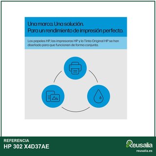 HP 302 X4D37AE cartuchos tinta originales