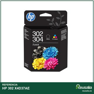 HP 302 X4D37AE cartuchos tinta originales