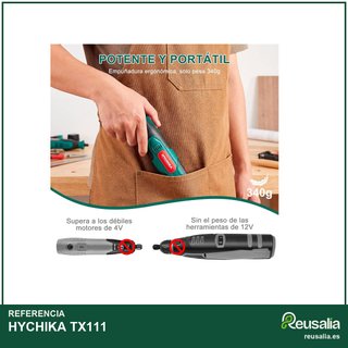 HYCHIKA herramienta rotativa inalámbrica 8V 145