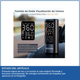 - HOVVIDA compresor portátil 150